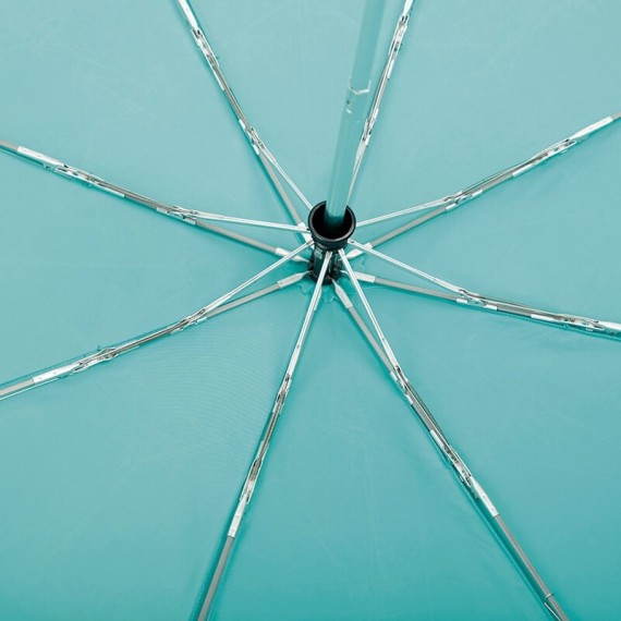 Guarda-Chuva Ezpeleta Sra. Dobrável A/F 54/8 Cinza/Verde | Ref. 104.10007CI/V