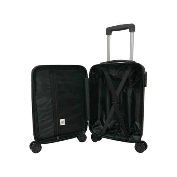 Mala de Cabine / Trolley 45cm 4R. Amovíveis Easyjet Talent 8 Preta | Ref. 337.8P