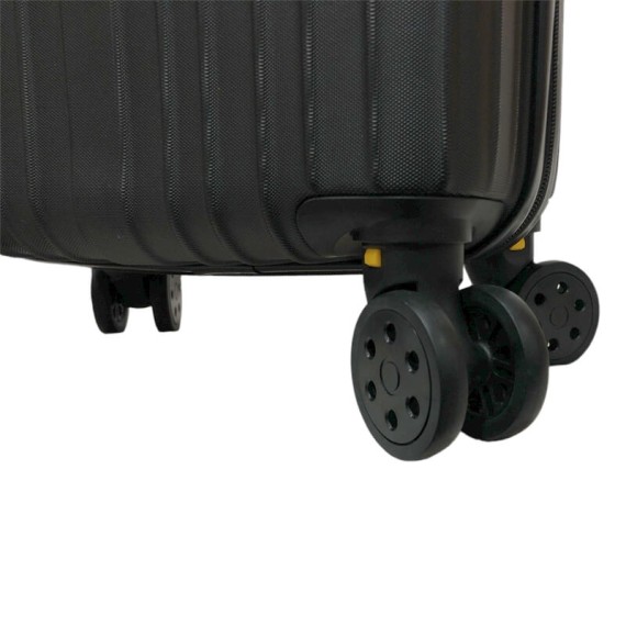 Mala de Cabine / Trolley 45cm 4R. Amovíveis Easyjet Talent 8 Preta | Ref. 337.8P
