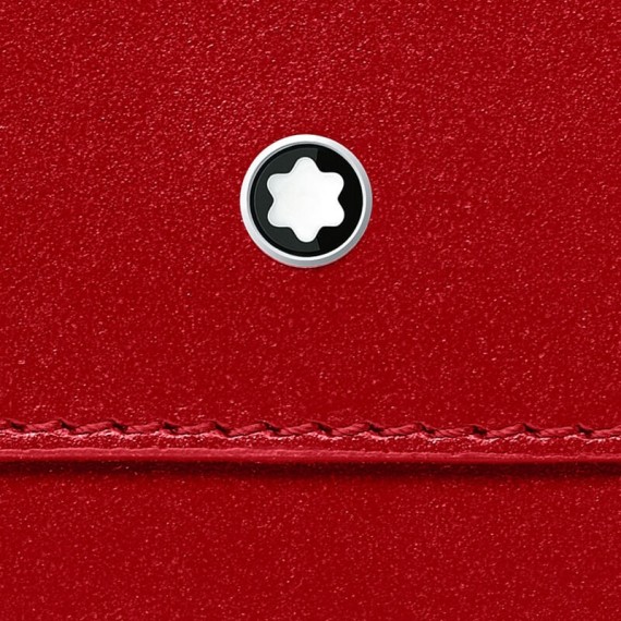Porta-Cartões Montblanc 6CC MEISTERISTÜCK Vermelho | Ref. 238.129909 Porta-Cartões Montblanc 6CC MEISTERISTÜCK Vermelho | Ref. 238.129909
