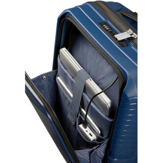 American Tourister Mala de Cabine / Trolley 55cm 4R 15.6” AIRCONIC Azul Marinho | Ref. 9288G00541
