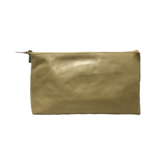 Bolsa de Mão para Senhora Pele Genuína Quin’s Taupe | Ref. 57.606/1T