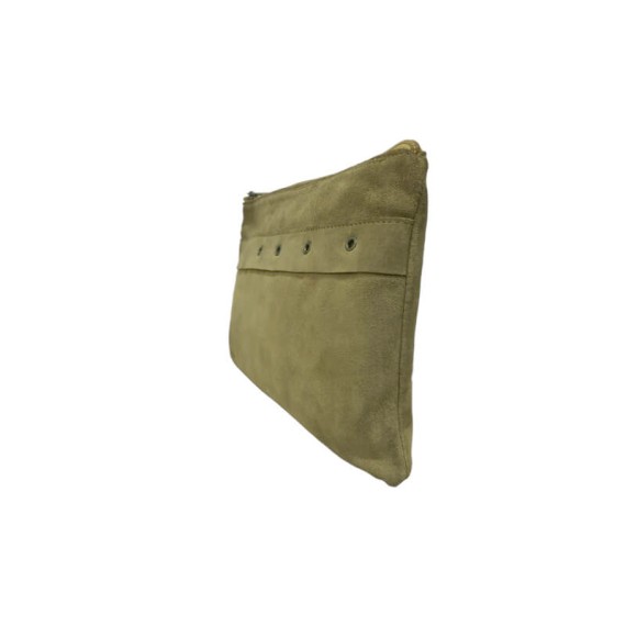 Bolsa de Mão Pele Genuína Quin’s Taupe | Ref. 57.655