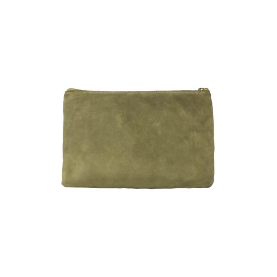Bolsa de Mão Pele Genuína Quin’s Taupe | Ref. 57.655