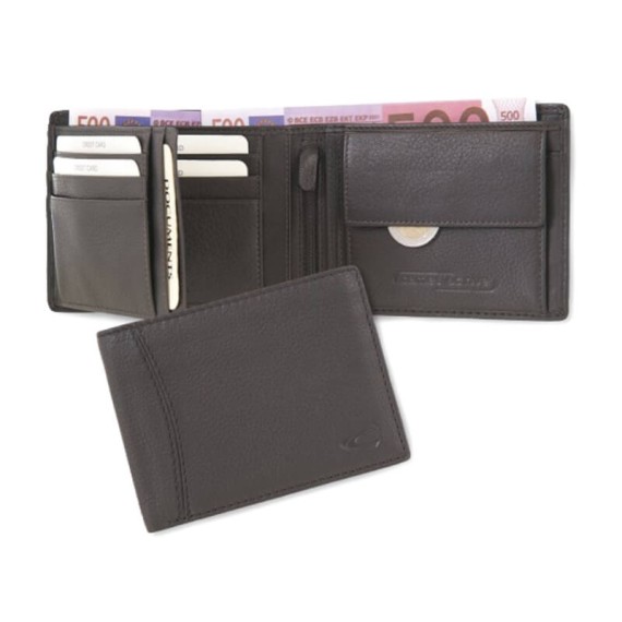 CAMEL ACTIVE Carteira Horizontal com Porta-Moedas Cordoba Castanha | Ref. 9113370520 - 000589