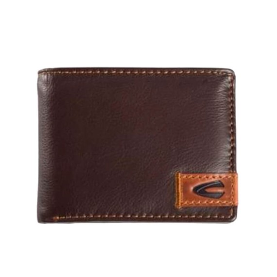 CAMEL ACTIVE Carteira Horiz. c/ Porta-Moedas California Castanha | Ref. 9112870220 - 000577