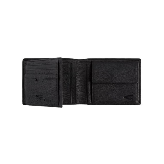 Camel Active Carteira Porta-Notas Horizontal com Porta-Moedas MACAU Preta | Ref. 9127570460 Camel Active Carteira Porta-Notas Horizontal com Porta-Moedas MACAU Preta | Ref. 9127570460