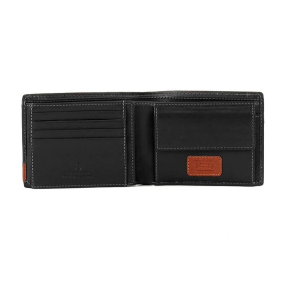 CAMEL ACTIVE Carteira Horizontal c/ Porta-Moedas California Preta | Ref. 9112870360 - 000580