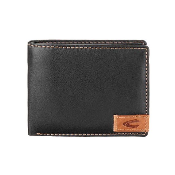 CAMEL ACTIVE Carteira Porta-Notas Completo California Preta | Ref. 9112870460 - 000582