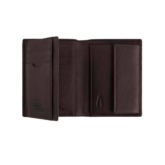 Camel Active Carteira Porta-Notas Vertical com Porta-Moedas MACAU Castanha | Ref. 9127570529