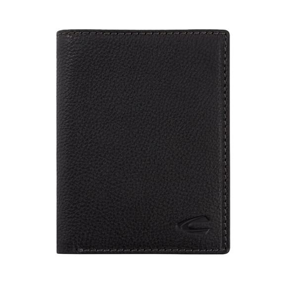 Camel Active Carteira Porta-Notas Vertical com Porta-Moedas MACAU Preta | Ref. 9127570560