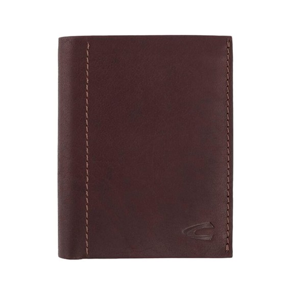Camel Active Carteira Tradicional Vertical c/ P. Moedas NIAGARA Castanha | Ref. 9125370529