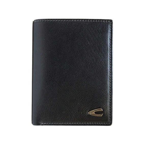 Camel Active Carteira Vertical com Porta-Moedas VEGAS Preta | Ref. 91B3470760