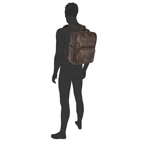 Camel Active Mochila para Portátil 15'' LAOS Castanha | Ref. 9125120129