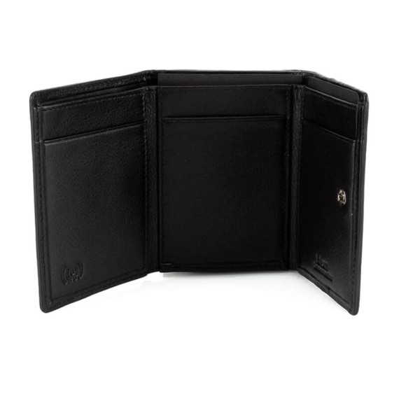 Carteira de Homem com Porta-Moedas RFID ERIUM Preta | Ref. 102.ER1684P