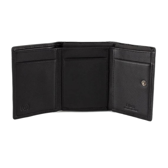Carteira de Homem com Porta-Moedas RFID ERIUM Preta | Ref. 102.ER1684P
