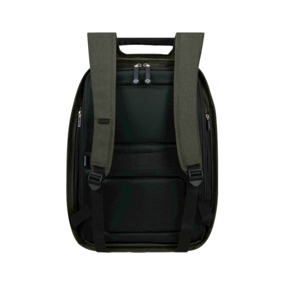 Samsonite Mochila Anti-Roubo para Portátil 15.6'' c/ Porta USB SECURIPAK Verde Escuro | Ref. 92KA600134