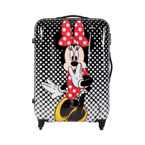 American Tourister Mala de Viagem / Trolley Grande 75cm Legends Disney Minnie Mouse Polka Dot | Ref. 9219C00819