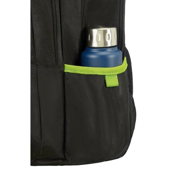 American Tourister Mochila para Portátil 15.6'' URBAN GROOVE Preta/Verde Lima | Ref. 9224G00429