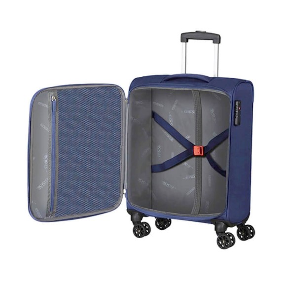 American Tourister Conj. 3 Trolleys (SP55+SP66+SP80) HYPERSPEED Combat Navy | Ref. 92MC300541