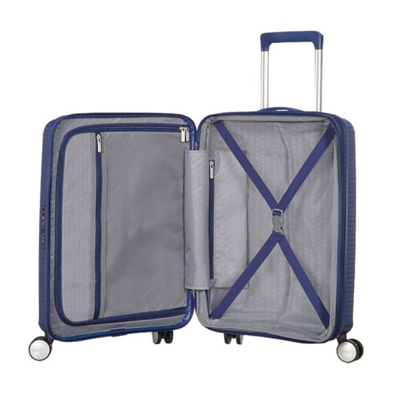 American Tourister Mala de Cabine / Trolley 55cm 4 Rodas EXP SOUNDBOX Midnight Navy| Ref. 9232G00141