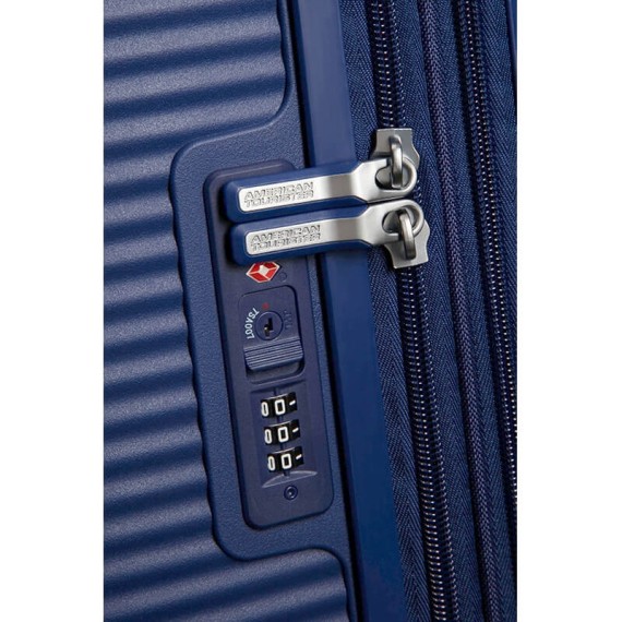 American Tourister Mala de Cabine / Trolley 55cm 4 Rodas EXP SOUNDBOX Midnight Navy| Ref. 9232G00141