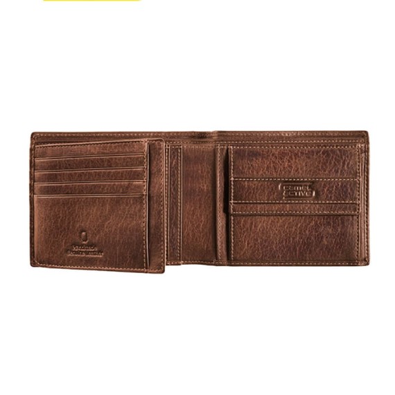 Camel Active Carteira Porta-Notas c/ P. Moedas MELBOURNE Castanha | Ref. 9124770329