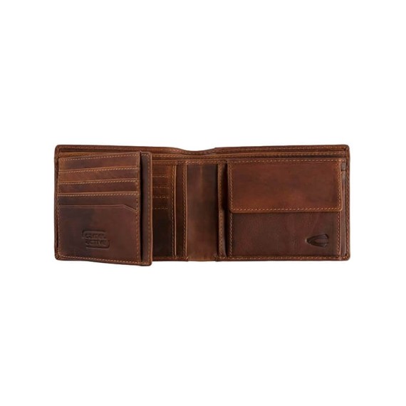Camel Active Carteira Porta-Notas Horizontal com Porta-Moedas NEPAL Castanha | Ref. 9128070229 Camel Active Carteira Porta-Notas Horizontal com Porta-Moedas NEPAL Castanha | Ref. 9128070229