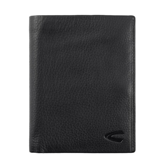 Camel Active Carteira Porta-Notas Tradicional ao Alto com Porta-Moedas ATLANTA Preta | Ref. 9124970560