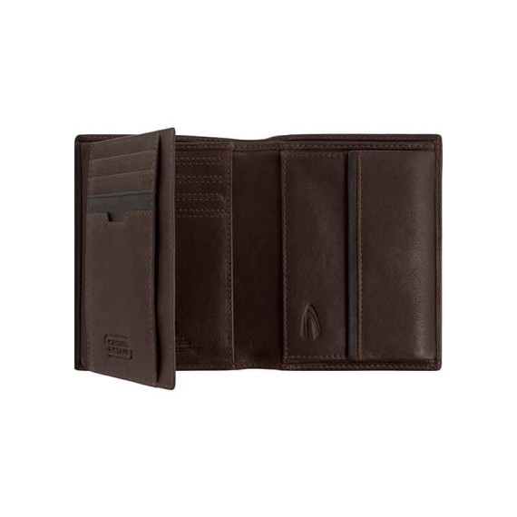 Camel Active Carteira Porta-Notas Tradicional ao Alto com Porta-Moedas OSAKA Castanha | Ref. 9126970629