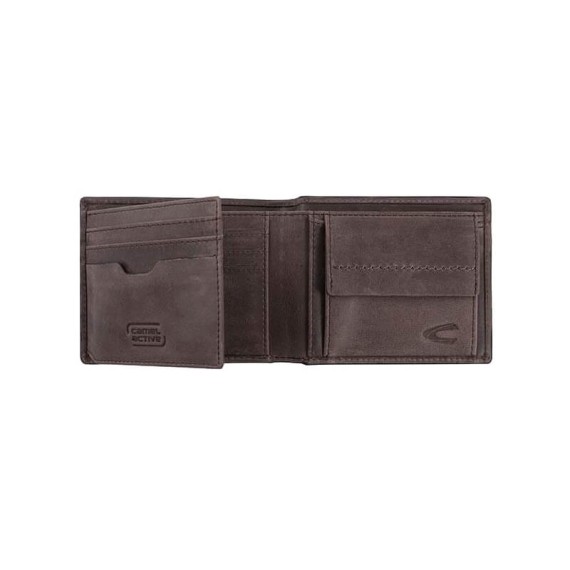 Camel Active Carteira Porta-Notas Tradicional HANOI Cinza | Ref. 9127970270