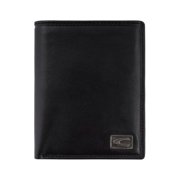 Camel Active Carteira Porta-Notas Vertical com Porta-Moedas JAPAN Preta | Ref. 9127670360