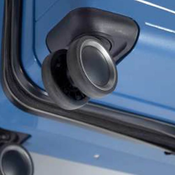 Benzi Mala de Viagem / Trolley Médio 66cm 4 Rodas Amarela | Ref. 288.BZ5700AM-B