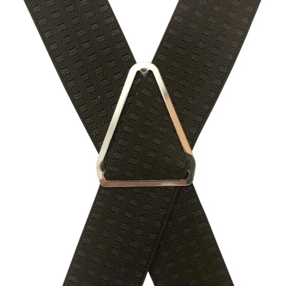 Suspensórios Adulto c/ Quadrados Joseph Louis Castanho | Ref. 67.3410CT