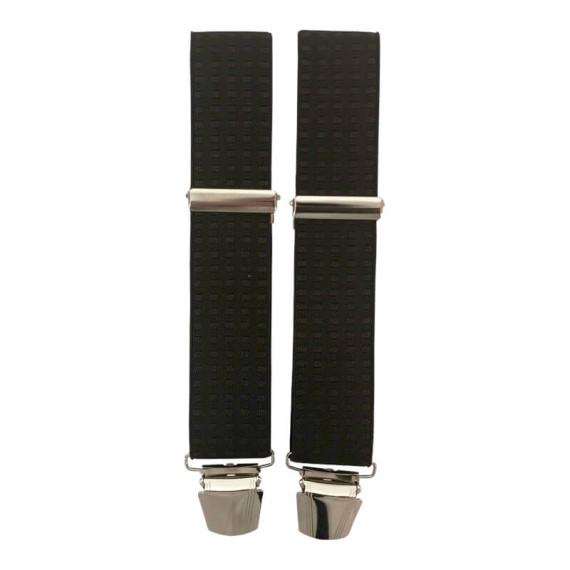 Suspensórios Adulto c/ Quadrados Joseph Louis Castanho | Ref. 67.3410CT