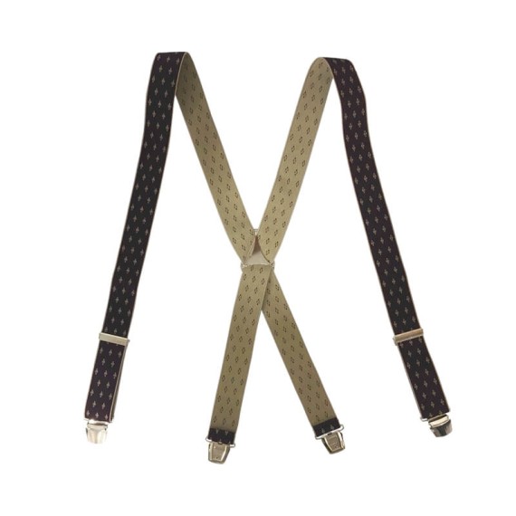 Suspensórios Adulto Joseph Louis Estrela Bordô | Ref. 67.3330BO