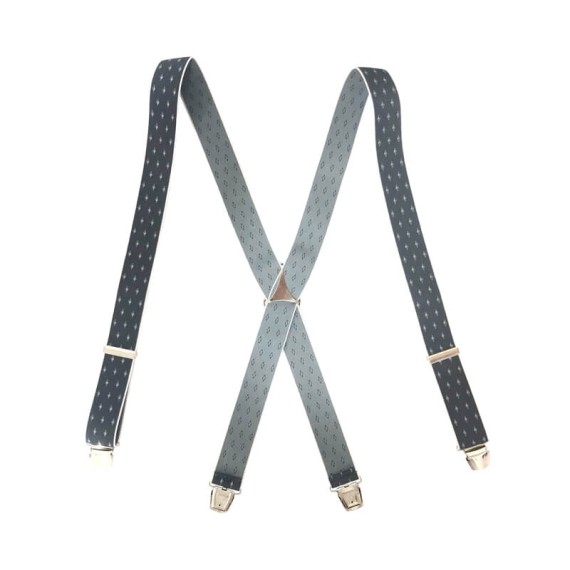 Suspensórios Adulto Joseph Louis Estrela Cinza | Ref. 67.3330CI