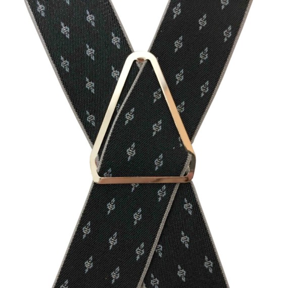 Suspensórios Adulto Joseph Louis Estrela Preto | Ref. 67.3330P