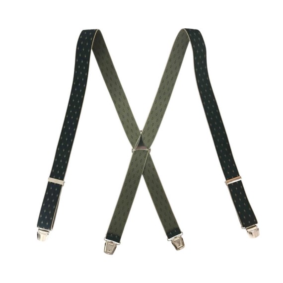 Suspensórios Adulto Joseph Louis Estrela Verde | Ref. 67.3330VD