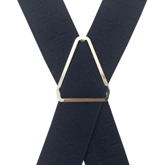 Suspensórios Adulto Joseph Louis Riscas Azul | Ref. 67.3250A