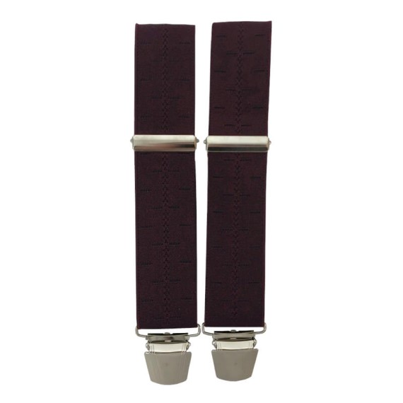 Suspensórios Adulto Joseph Louis Riscas Bordô | Ref. 67.3250BO Suspensórios Adulto Joseph Louis Riscas Bordô | Ref. 67.3250BO