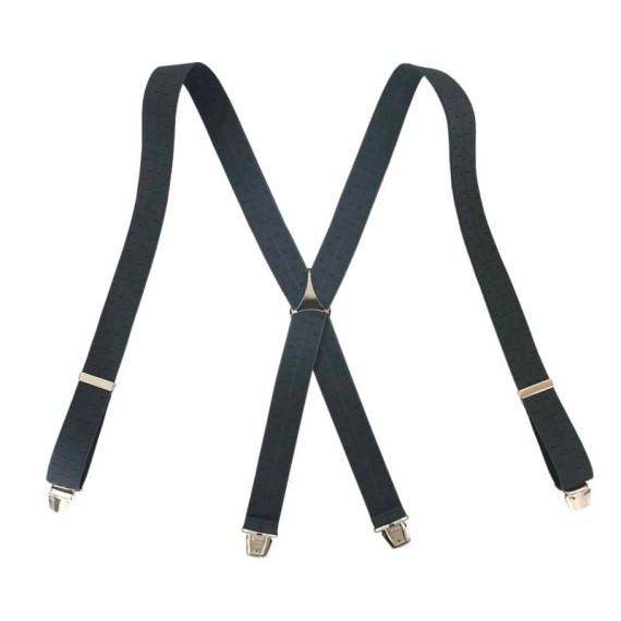 Suspensórios Adulto Joseph Louis Riscas Cinza Escuro | Ref. 67.3250CE