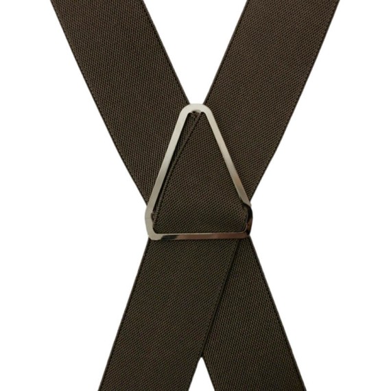 Suspensórios Adulto Lisos Joseph Louis Café | Ref. 67.3130CF