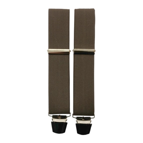 Suspensórios Adulto Lisos Joseph Louis Café | Ref. 67.3130CF