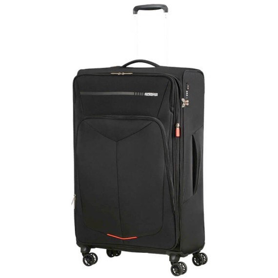 American Tourister Mala/Trolley de Viagem Grande 79cm 4 Rodas Spinner Expansível SUMMERFUNK Preto | Ref. 9278G00509