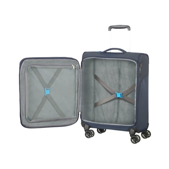 American Tourister Mala/Trolley Cabine 55cm 4 Rodas Spinner Expansível SUMMERFUNK Azul Marinho | Ref. 9278G00341