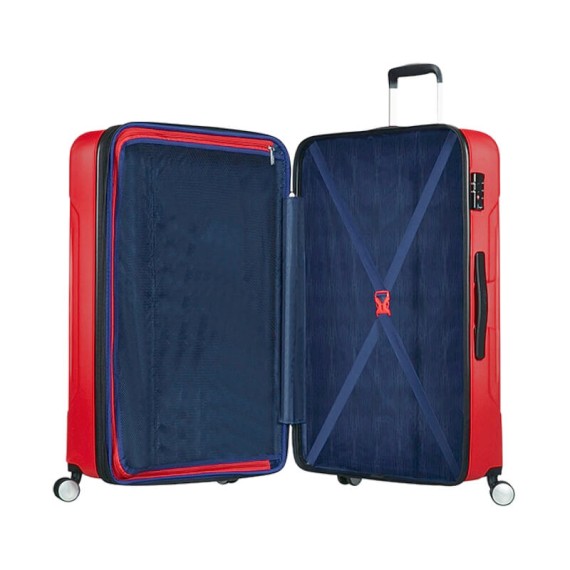 American Tourister Mala de Viagem / Trolley Grande 78cm 4R Exp.TRACKLITE Flame Red | Ref. 9234G00300