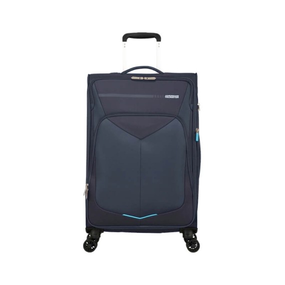 American Tourister Mala/Trolley Médio 67cm 4 Rodas Spinner Exp. SUMMERFUNK Azul Marinho | Ref. 9278G00441