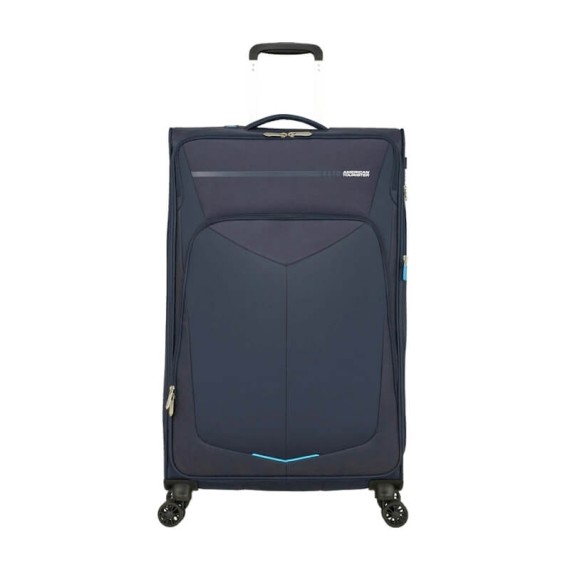 American Tourister Mala/Trolley Viagem Grande 79cm  4 Rodas Spinner Expansível SUMMERFUNK Azul Marinho | Ref. 9278G00541