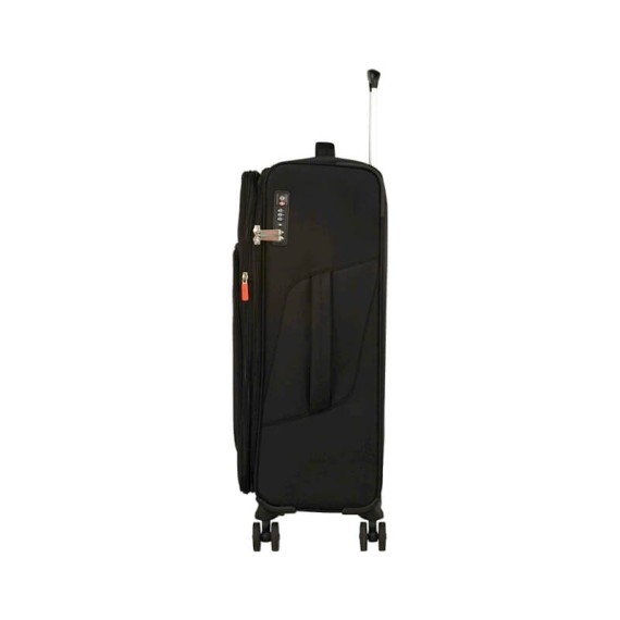 American Tourister Mala de Viagem / Trolley Médio 67cm 4 Rodas Exp SUMMERFUNK Preta | Ref. 9278G00409